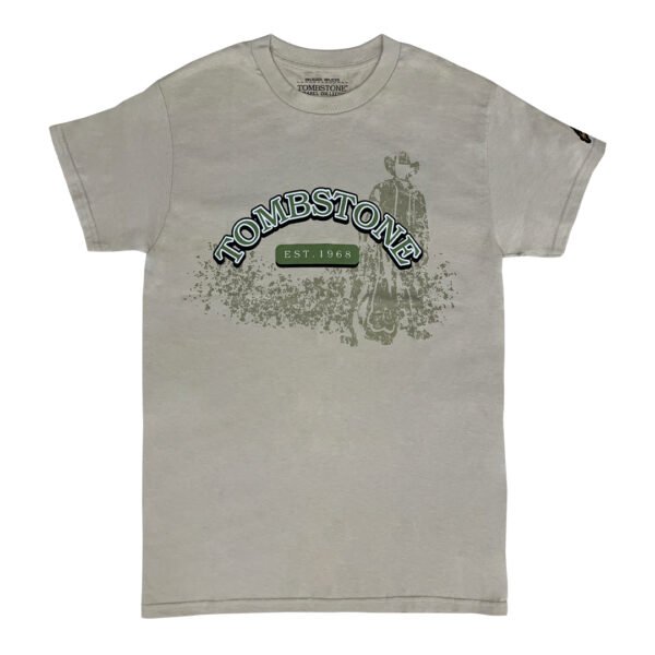 Playera Tombstone Beige Verde
