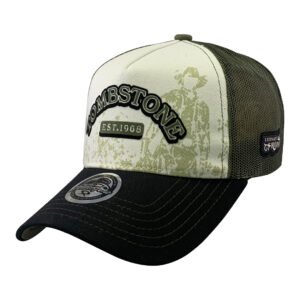 Gorra Tombstone Blanco Verde