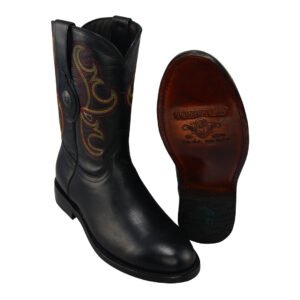 Botas Vaquera Roper Negro.